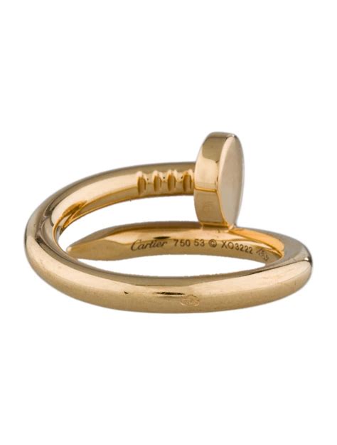 cartier juste un clou ring replica|cartier juste un clou small.